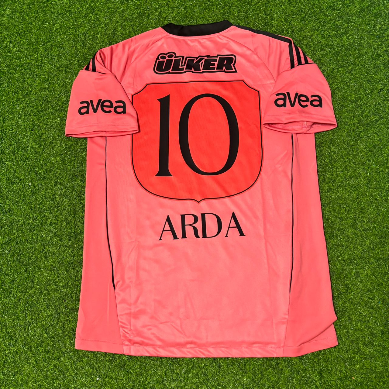 Arda Turan Galatasaray 2010-2011 Pink Retro Football Jersey Kit
