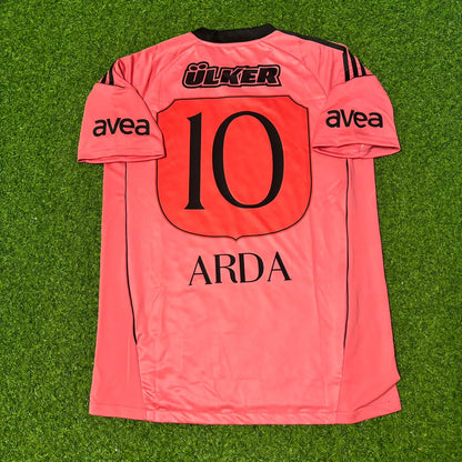 Arda Turan Galatasaray 2010-2011 Pink Retro Football Jersey Kit