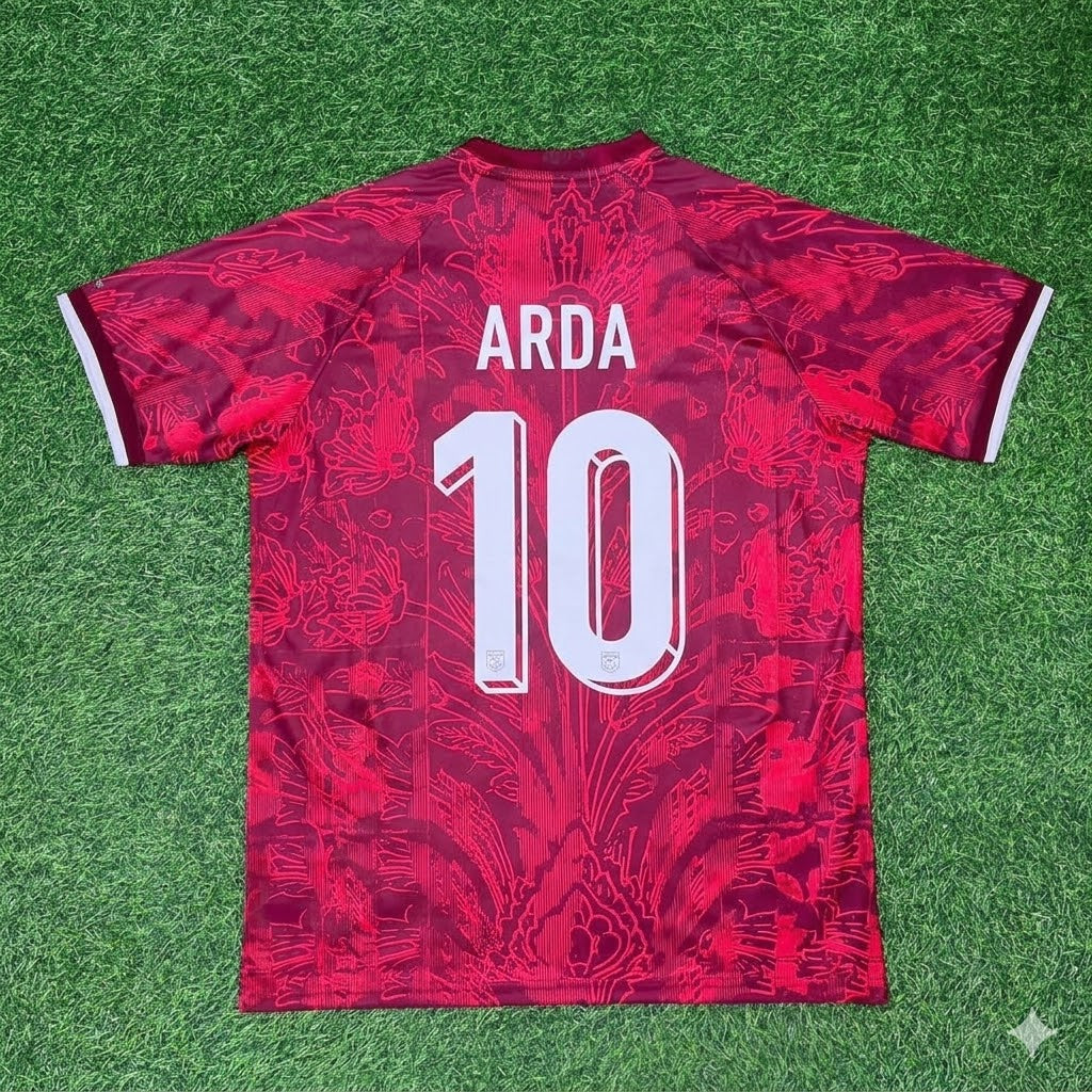 Arda Turan #10 Turkey Legendary Retro Football Jersey Kit