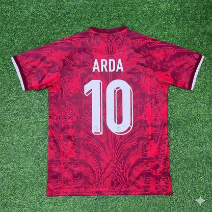 Arda Turan #10 Turkey Legendary Retro Football Jersey Kit