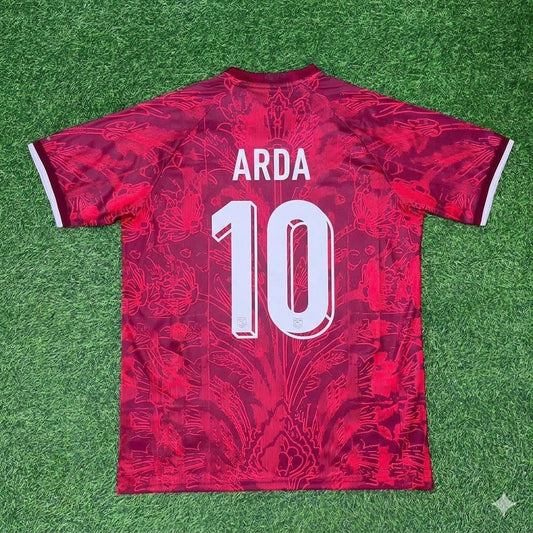 Arda Turan #10 Turkey Legendary Retro Football Jersey Kit