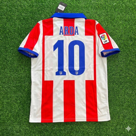 Arda Turan 10 Atlético Madrid Home 2014/15 Retro Kit Football Jersey
