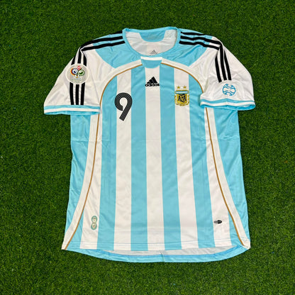 Ariel Ortega Argentina Retro Football Jersey