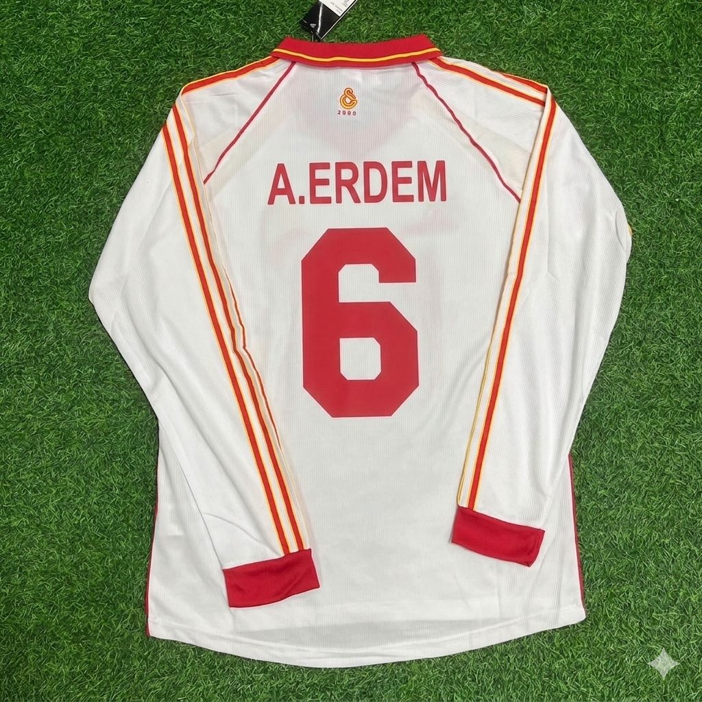 Arif Erdem Galatasaray UEFA 2000 Final Retro Football Jersey Collection