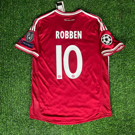 Bayern Arjen Robben Munich 2013 Champions League Wembley Final Jersey Trikot Soccer Kit