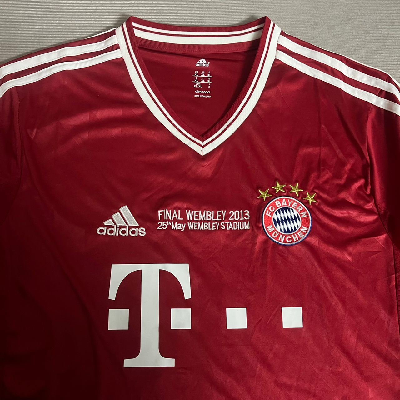 Arjen Robben Bayern Munich 2013 Champions League Wembley Final Football Jersey Kit