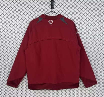 Arsenal 2005/2006 Red Retro Windbreaker Jacket Jersey