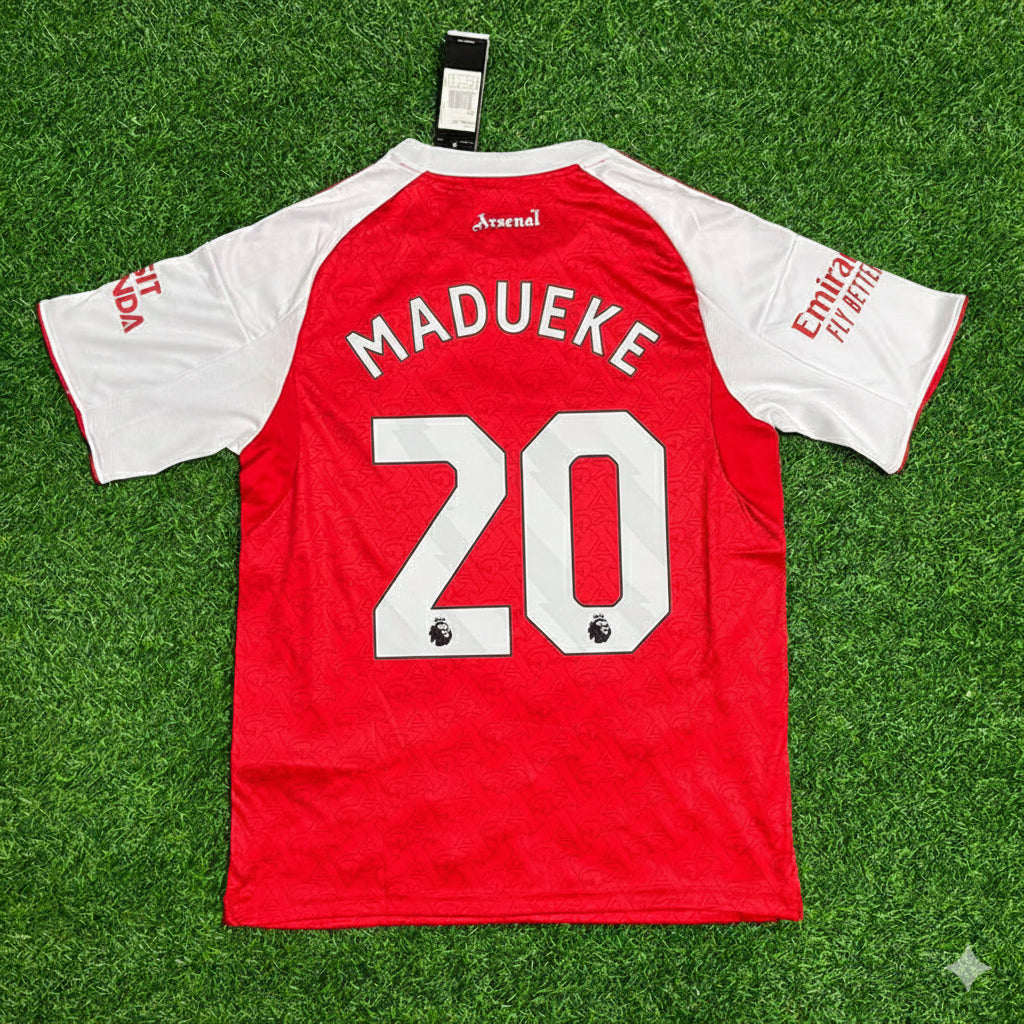 Noni Madueke Arsenal Home 2026 Football Jersey Kit Soccer