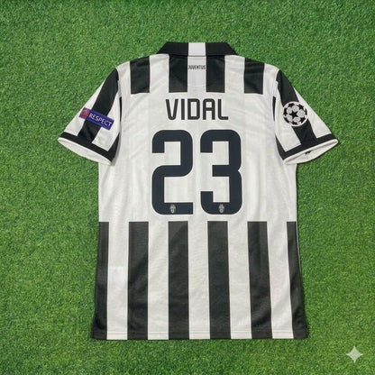 Arturo Vidal 23-Juventus 2014 2015 Retro Football Jersey