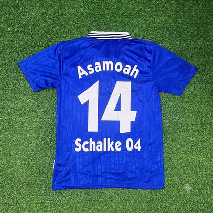 Gerald Asamoah Schalke 04 Heim Retro Fußballtrikot Jersey