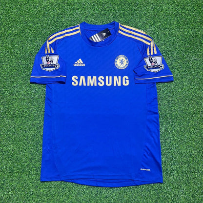 Ashley Cole #3 Chelsea 2012 2013 Home Blue Retro Football Jersey Kit