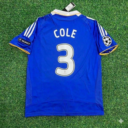 Ashley Cole 3- Chelsea 2008 Champhions League Final Football Jersey