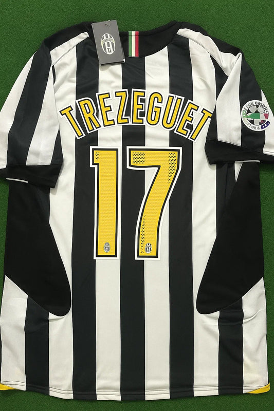Juventus David Trezeguet 2005-2006 Retro Jersey | Kit | Trikot | Maillot Soccer Kit