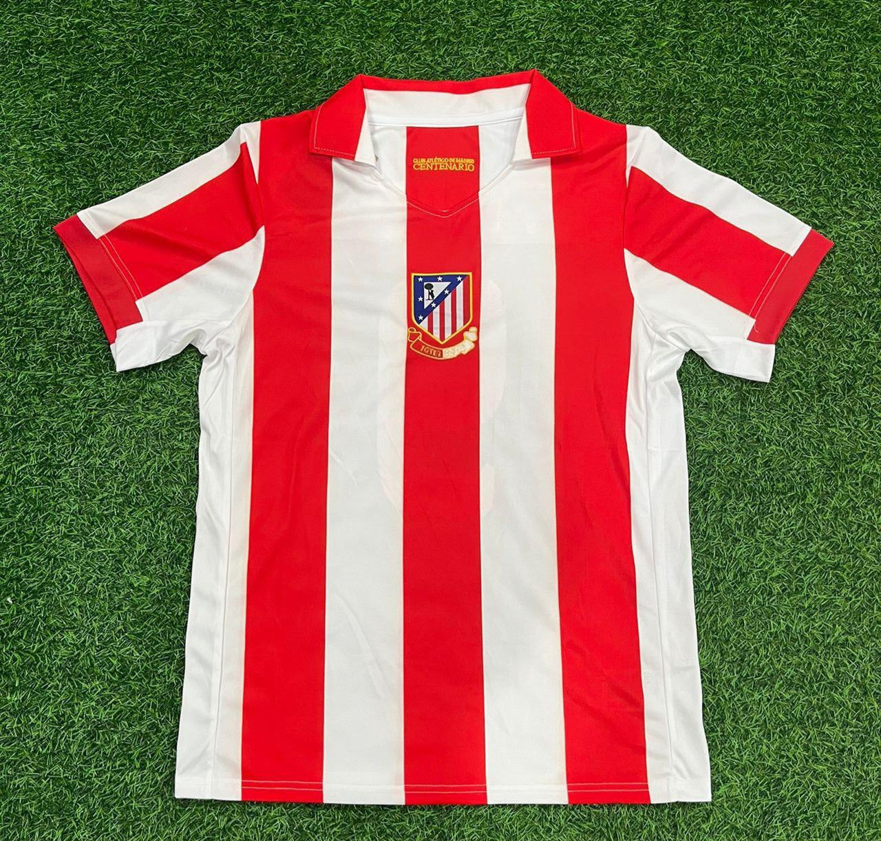 Atletico de Madrid 2003 Retro Soccer Football Jersey Kit