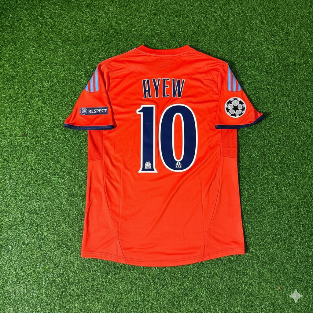 Andre Ayew Marseille Retro Football Jersey Collection