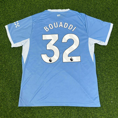Ayyoub Bouaddi Manchester City 2026 27 Home Football Jersey