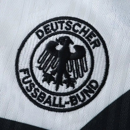 Germany Deutschland 1990 Home Retro Kids Football Jersey Kit