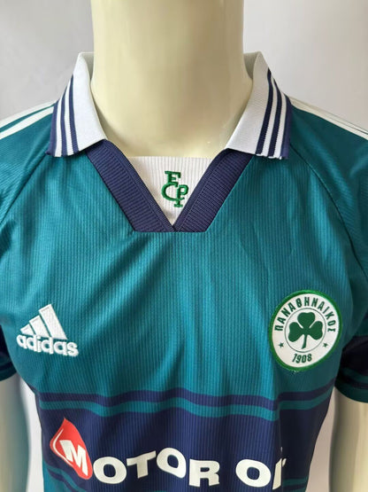 Panathinaikos 1999-2000 Retro Home Football Jersey Kit
