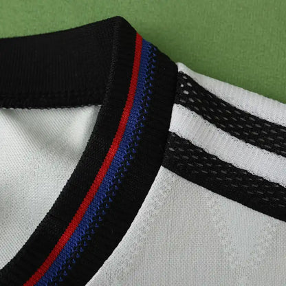 Bayern München 97/98 Season Away White Retro Football Jersey