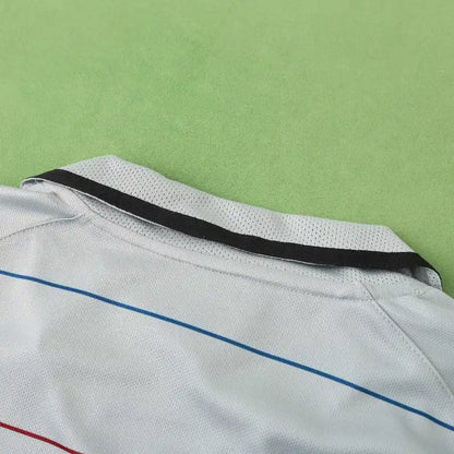 FC Barcelona 03/04 Season Grey Away Retro Football Jersey