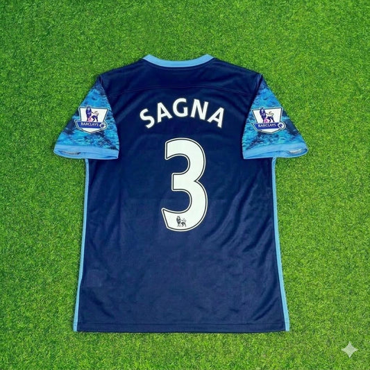 Bacary Sagna 3- Manchester City 2016 2017 Season Retro Football Jersey