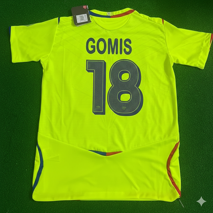 Bafetimbi Gomis 18 Olympique Lyon Third Kit Retro Football Jersey