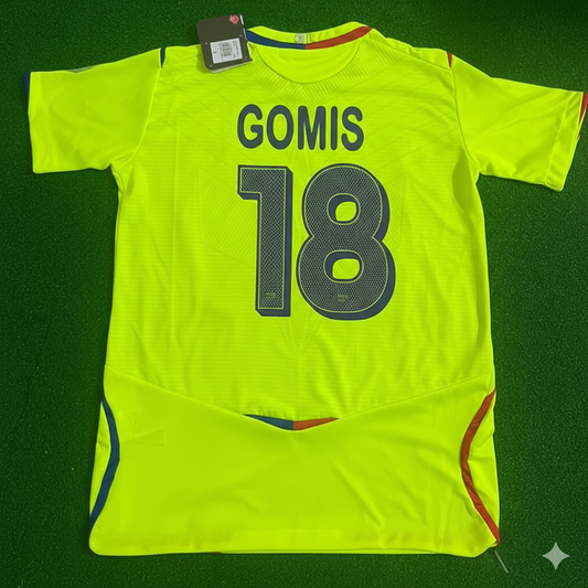Bafetimbi Gomis 18 Olympique Lyon Third Kit Retro Football Jersey