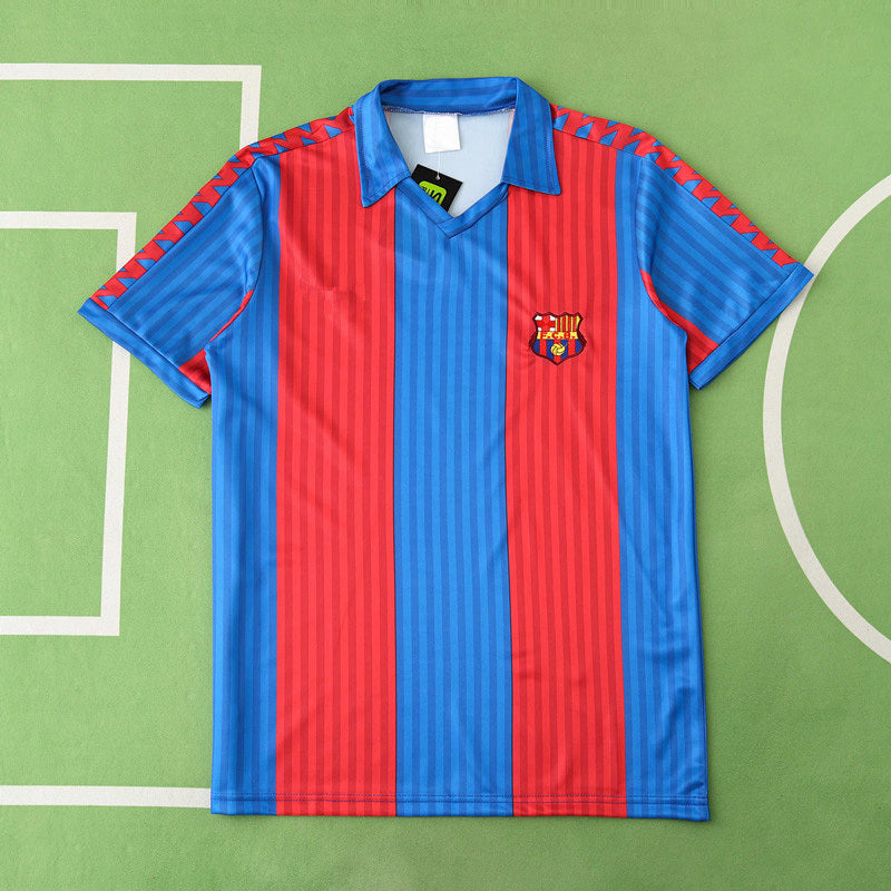 Barcelona 1989 Season Home Retro Football Jersey