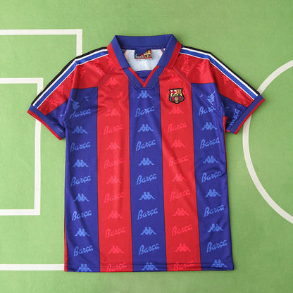 Barcelona 1996 Season Home Retro Football Jersey