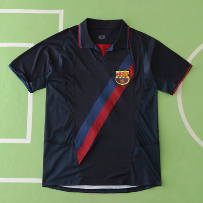 Barcelona 2002/03 Season Third Retro Football Jersey