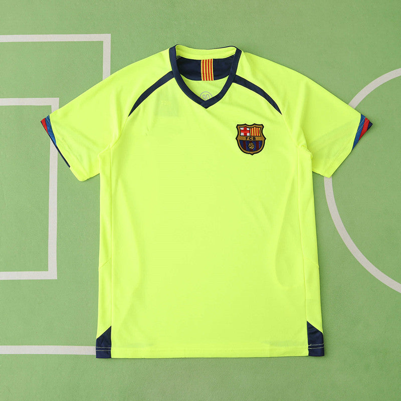 Barcelona 2005/06 Season Away Retro Football Jersey