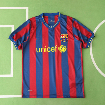 Barcelona 2009/10 Season Home Retro Football Jersey