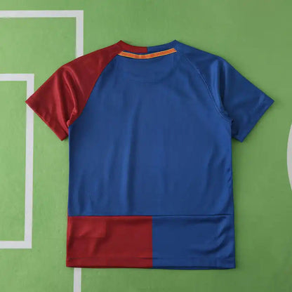Barcelona 2009 Final Retro Kids Football Jersey Kit