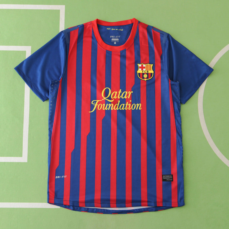 Barcelona 2011/12 Season Home Retro Football Jersey