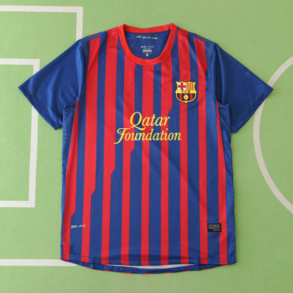 Barcelona 2011/12 Season Home Retro Football Jersey