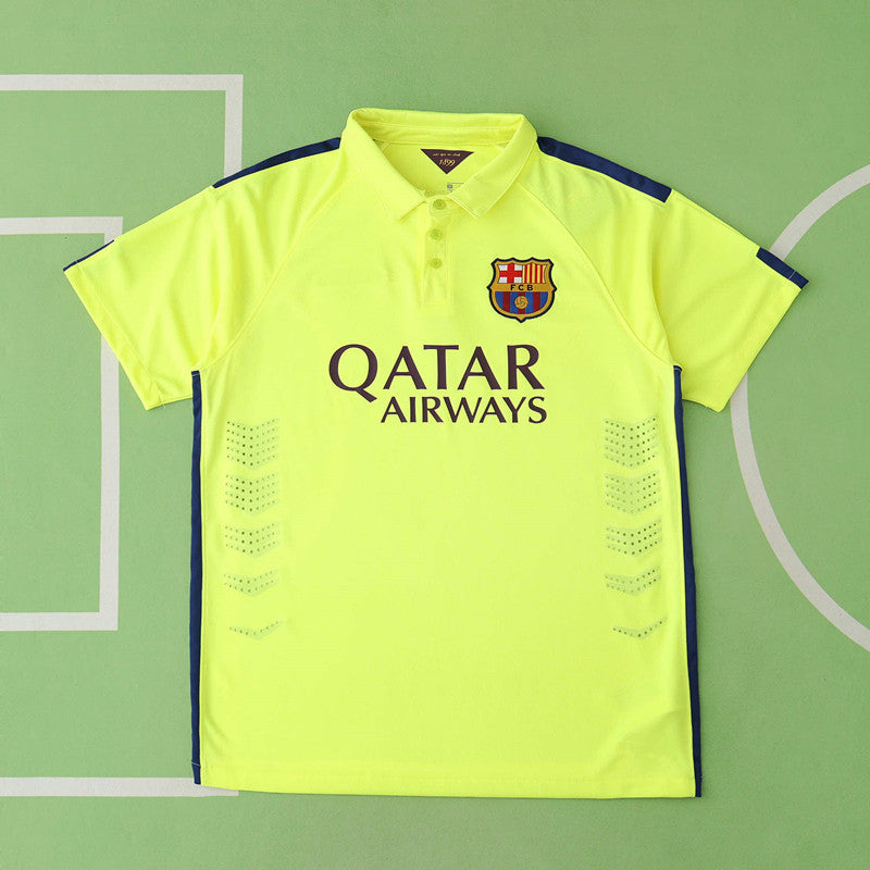 Barcelona 2014/15 Season Away Retro Football Jersey