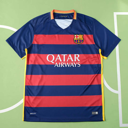 Barcelona 2015/16 Season Home Retro Football Jersey