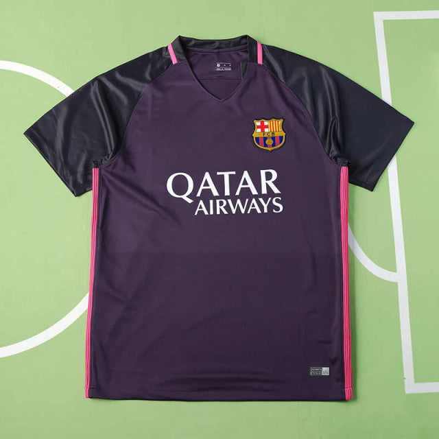 Barcelona 2016/17 Season Away Retro Football Jersey