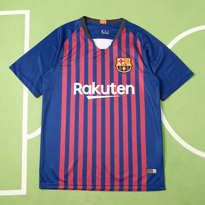 Barcelona 2018/19 Season Home Retro Football Jersey