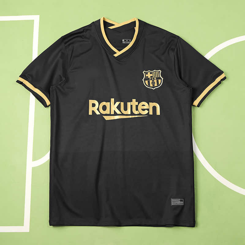 Barcelona 2020/21 Season Away Retro Football Jersey