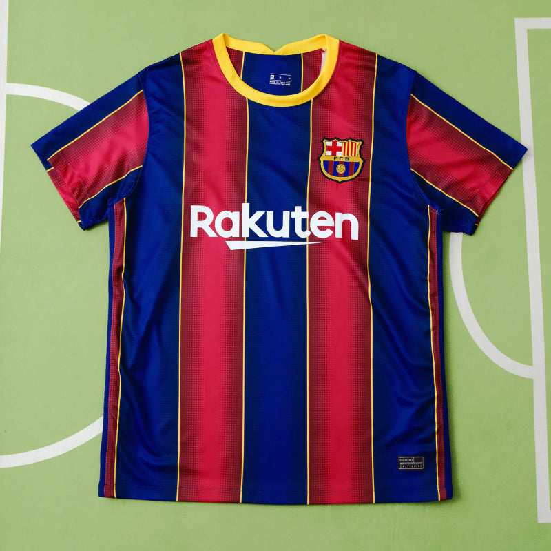 Barcelona 2020/21 Season Home Retro Football Jersey