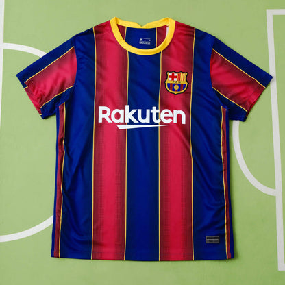 Barcelona 2020/21 Season Home Retro Football Jersey