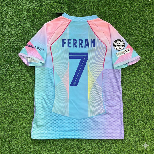 Ferran Torres Barcelona Home Miami Sunset 2026 Football Jersey