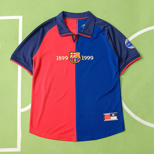 Barcelona Centennial commemorative Retro Football Jersey