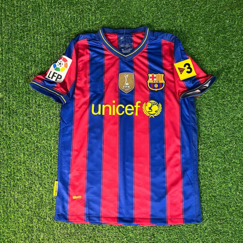 Barcelona Home 2009/2010 Retro Football Jersey Kit