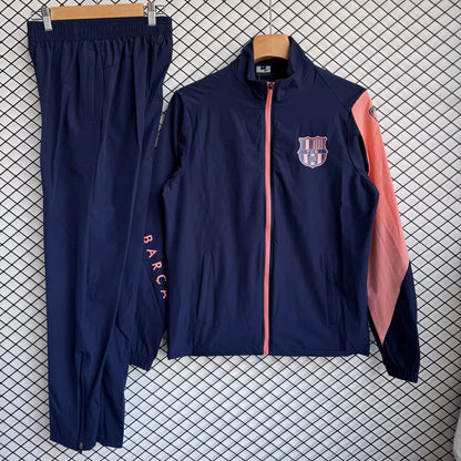 Barcelona 2025/2026 Tracksuit Windbreaker Jacket Pants Paradise Edition