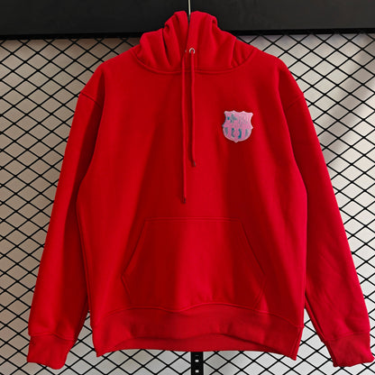 Barcelona - Hoodie Winter Fleece- Football Kapuzenpullover Special Edition Edition 2