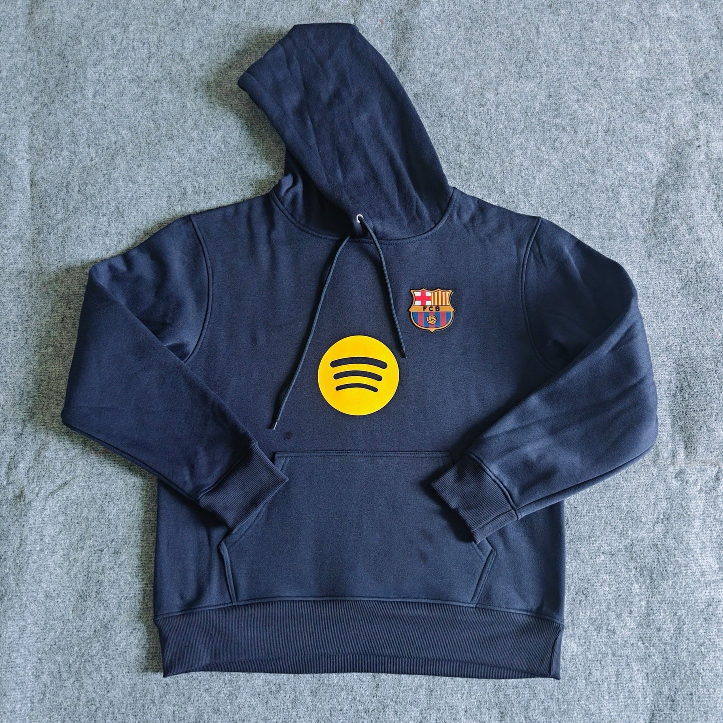 Barcelona - Hoodie Winter Fleece- Football Kapuzenpullover Paradise Edition