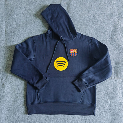 Barcelona - Hoodie Winter Fleece- Football Kapuzenpullover Paradise Edition