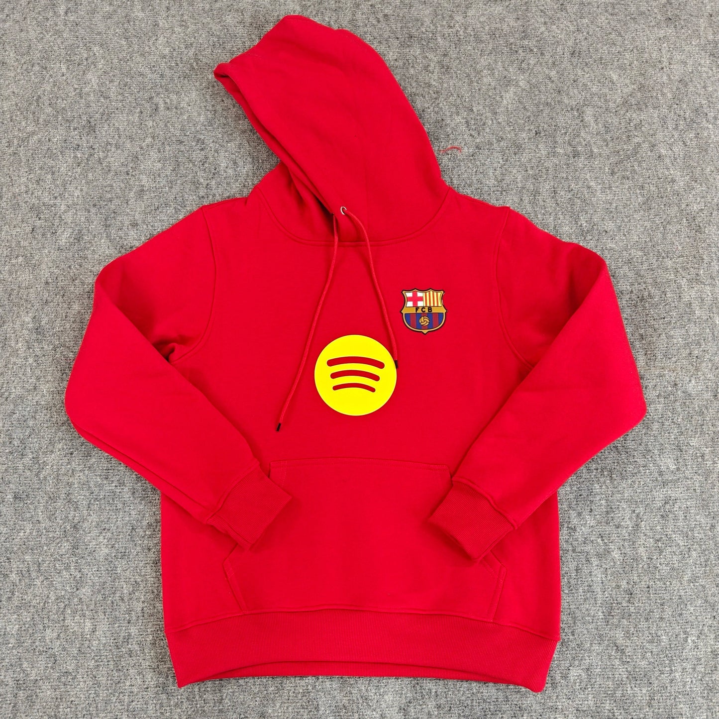 Barcelona - Hoodie Winter Fleece- Football Kapuzenpullover Paradise Edition